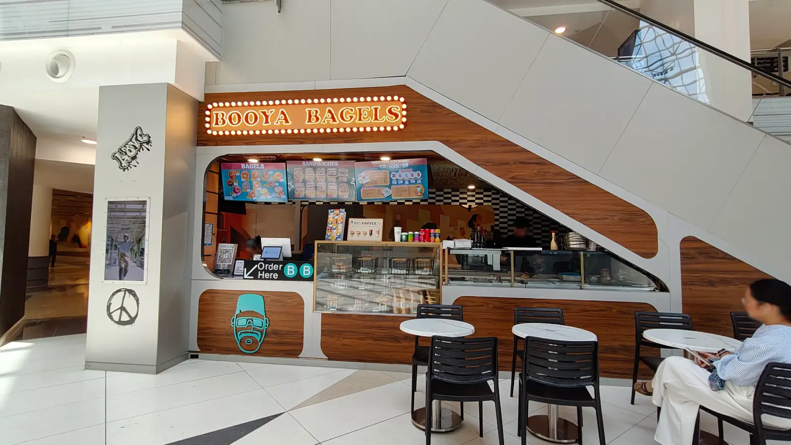 BOOYA BAGELS in Glorietta
